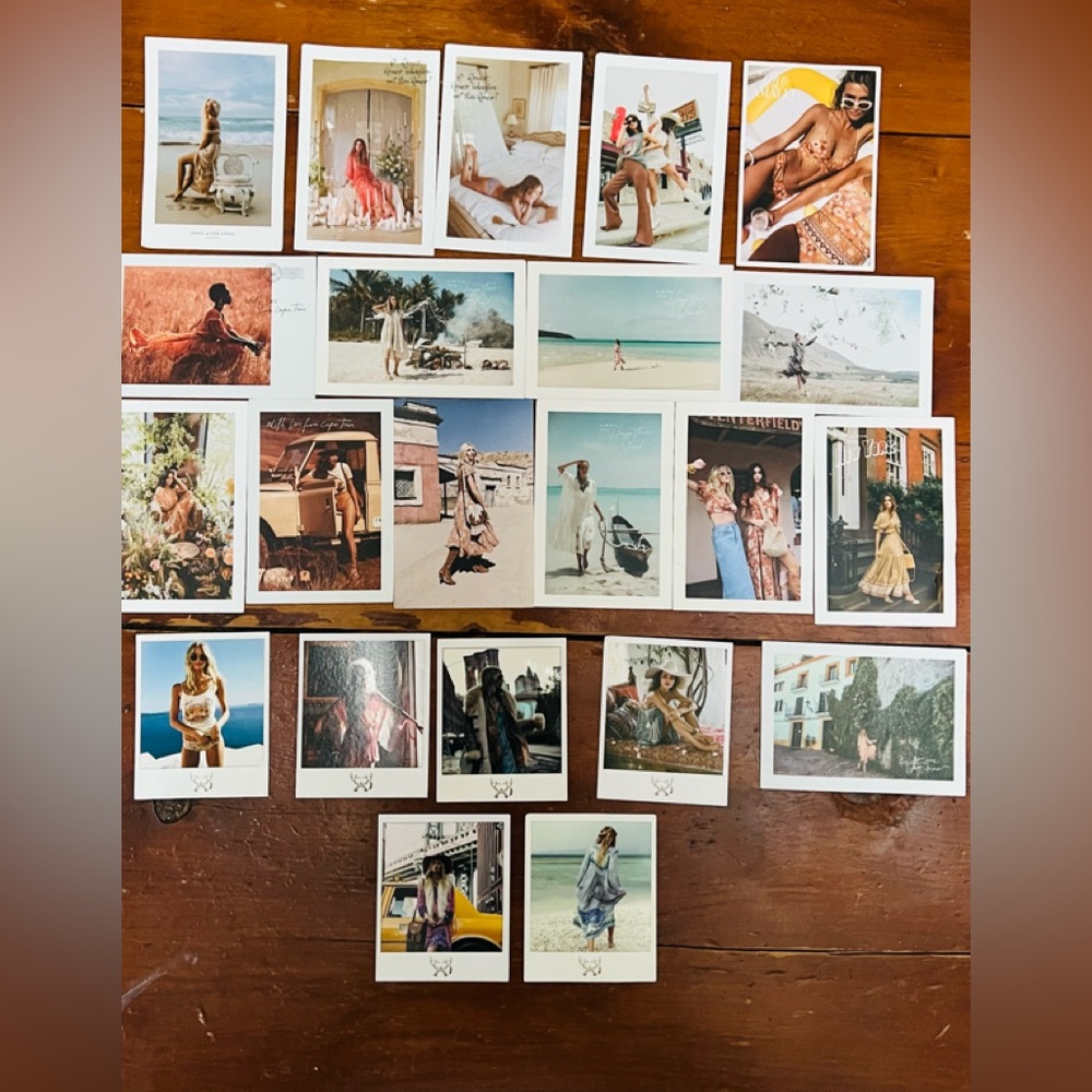 Spell and the Gypsy 16 Postcards 6 Polaroids